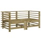 vidaXL Juego de muebles de jardín 7 pzas madera de pino impregnada vidaXL Juego de muebles de jardín 7 pzas madera de pino impregnada