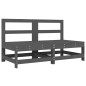 vidaXL Juego de muebles de jardín 8 piezas madera maciza de pino vidaXL Juego de muebles de jardín 8 piezas madera maciza de pino