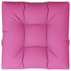 vidaXL Cojín para palés tela rosa 80x80x12 cm