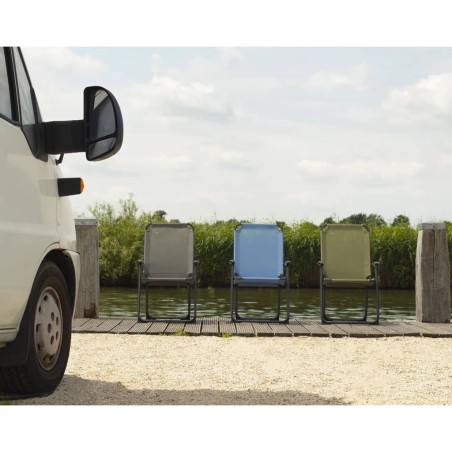 Travellife Silla de camping plegable compacta San Marino gris