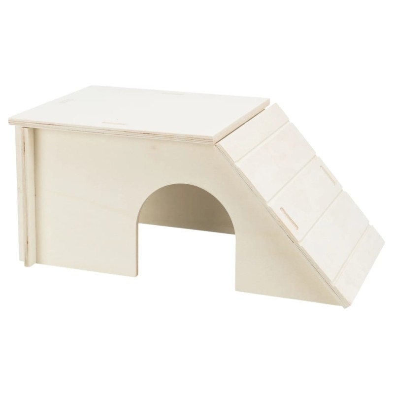 TRIXIE Casa para roedores Bent madera 51x24x33 cm TRIXIE Casa para roedores Bent madera 51x24x33 cm