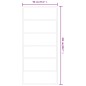 vidaXL Puerta corredera con herrajes ESG vidrio y aluminio 90x205 cm vidaXL Puerta corredera con herrajes ESG vidrio y aluminio 90x205 cm