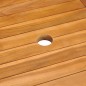 vidaXL Juego de comedor de jardín 7 piezas madera maciza de teca vidaXL Juego de comedor de jardín 7 piezas madera maciza de teca