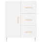 vidaXL Aparador alto madera contrachapada blanco 69,5x34x180 cm vidaXL Aparador alto madera contrachapada blanco 69,5x34x180 cm