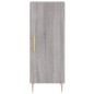 vidaXL Aparador alto madera contrachapada gris Sonoma 34,5x34x180 cm vidaXL Aparador alto madera contrachapada gris Sonoma 34,5x34x180 cm