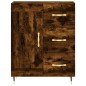 vidaXL Aparador alto madera contrachapada roble ahumado 69,5x34x180 cm vidaXL Aparador alto madera contrachapada roble ahumado 69,5x34x180 cm