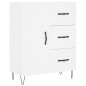 vidaXL Aparador alto madera contrachapada blanco 69,5x34x180 cm vidaXL Aparador alto madera contrachapada blanco 69,5x34x180 cm