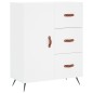 vidaXL Aparador alto madera contrachapada blanco 69,5x34x180 cm vidaXL Aparador alto madera contrachapada blanco 69,5x34x180 cm