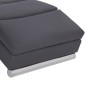 vidaXL Diván de cuero sintético gris vidaXL Diván de cuero sintético gris