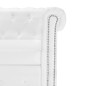 vidaXL Sofá Chesterfield en forma de L cuero sintético blanco vidaXL Sofá Chesterfield en forma de L cuero sintético blanco