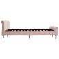 vidaXL Estructura de cama de terciopelo rosa 160x200 cm vidaXL Estructura de cama de terciopelo rosa 160x200 cm