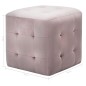vidaXL Mesitas de noche 2 unidades terciopelo rosa 30x30x30 cm vidaXL Mesitas de noche 2 unidades terciopelo rosa 30x30x30 cm
