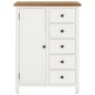 vidaXL Armario de madera maciza de roble 76x52x105 cm vidaXL Armario de madera maciza de roble 76x52x105 cm