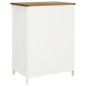 vidaXL Armario de madera maciza de roble 76x52x105 cm vidaXL Armario de madera maciza de roble 76x52x105 cm