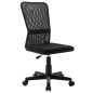 vidaXL Silla de oficina de tela de malla negra 44x52x100 cm vidaXL Silla de oficina de tela de malla negra 44x52x100 cm