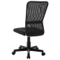 vidaXL Silla de oficina de tela de malla negra 44x52x100 cm vidaXL Silla de oficina de tela de malla negra 44x52x100 cm