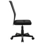 vidaXL Silla de oficina de tela de malla negra 44x52x100 cm vidaXL Silla de oficina de tela de malla negra 44x52x100 cm