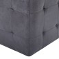 vidaXL Mesitas de noche 2 uds piel de ante artificial gris 30x30x30cm vidaXL Mesitas de noche 2 uds piel de ante artificial gris 30x30x30cm