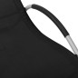 vidaXL Tumbona de textilene negro y gris vidaXL Tumbona de textilene negro y gris