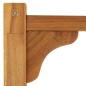vidaXL Tumbona doble con cortinas y cojines madera maciza de acacia vidaXL Tumbona doble con cortinas y cojines madera maciza de acacia
