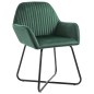 vidaXL Sillas comedor 2 unidades de terciopelo verde vidaXL Sillas comedor 2 unidades de terciopelo verde