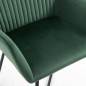 vidaXL Sillas comedor 2 unidades de terciopelo verde vidaXL Sillas comedor 2 unidades de terciopelo verde