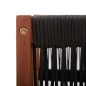 vidaXL Silla de jardín con cojín madera maciza de acacia vidaXL Silla de jardín con cojín madera maciza de acacia
