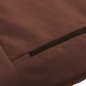 vidaXL Tumbona plegable de tela Oxford marrón vidaXL Tumbona plegable de tela Oxford marrón