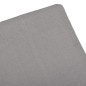 vidaXL Tumbona con cojín plástico gris antracita vidaXL Tumbona con cojín plástico gris antracita
