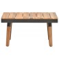 vidaXL Set muebles de jardín 4 piezas y cojines madera maciza acacia vidaXL Set muebles de jardín 4 piezas y cojines madera maciza acacia