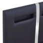 vidaXL Estructura de cama con LED cuero sintético negro 90x200 cm vidaXL Estructura de cama con LED cuero sintético negro 90x200 cm