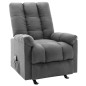 vidaXL Sillón de masaje reclinable de tela gris claro vidaXL Sillón de masaje reclinable de tela gris claro
