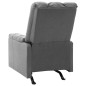 vidaXL Sillón de masaje reclinable de tela gris claro vidaXL Sillón de masaje reclinable de tela gris claro