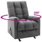 vidaXL Sillón de masaje reclinable de tela gris claro vidaXL Sillón de masaje reclinable de tela gris claro