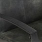 vidaXL Sillón de cuero auténtico gris envejecido vidaXL Sillón de cuero auténtico gris envejecido