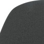 vidaXL Sillas de comedor 2 unidades tela gris oscuro