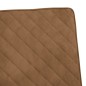 vidaXL Silla voladiza de terciopelo marrón vidaXL Silla voladiza de terciopelo marrón