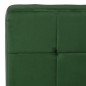 vidaXL Silla de relajación de terciopelo verde oscuro 65x79x87 cm