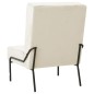 vidaXL Silla de relajación de terciopelo crema blanca 65x79x87 cm vidaXL Silla de relajación de terciopelo crema blanca 65x79x87 cm