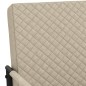 vidaXL Silla voladiza cuero sintético gris claro vidaXL Silla voladiza cuero sintético gris claro