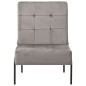 vidaXL Silla de relajación de terciopelo gris claro 65x79x87 cm vidaXL Silla de relajación de terciopelo gris claro 65x79x87 cm
