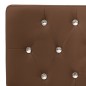 vidaXL Banco de cuero sintético marrón 110 cm vidaXL Banco de cuero sintético marrón 110 cm