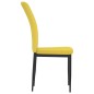 vidaXL Sillas de comedor 4 uds terciopelo amarillo mostaza vidaXL Sillas de comedor 4 uds terciopelo amarillo mostaza