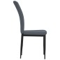 vidaXL Sillas de comedor 4 unidades terciopelo gris oscuro vidaXL Sillas de comedor 4 unidades terciopelo gris oscuro