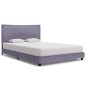 vidaXL Estructura de cama de tela gris claro 140x200 cm vidaXL Estructura de cama de tela gris claro 140x200 cm