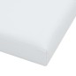 vidaXL Taburete con almacenaje plegable cuero sintético blanco vidaXL Taburete con almacenaje plegable cuero sintético blanco