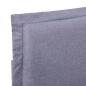 vidaXL Estructura de cama de tela gris claro 140x200 cm vidaXL Estructura de cama de tela gris claro 140x200 cm