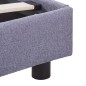 vidaXL Estructura de cama de tela gris claro 140x200 cm vidaXL Estructura de cama de tela gris claro 140x200 cm