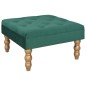 vidaXL Taburete verde oscuro 60x60x36 cm terciopelo vidaXL Taburete verde oscuro 60x60x36 cm terciopelo