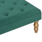 vidaXL Taburete verde oscuro 60x60x36 cm terciopelo vidaXL Taburete verde oscuro 60x60x36 cm terciopelo